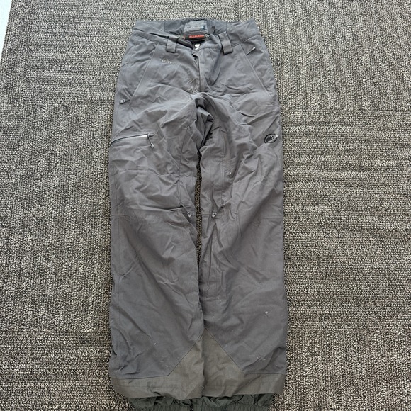 Mammut Pants - Mammut Womens Snowboard Ski Pants Ajungilak OTI Element DryTech Gray 27
